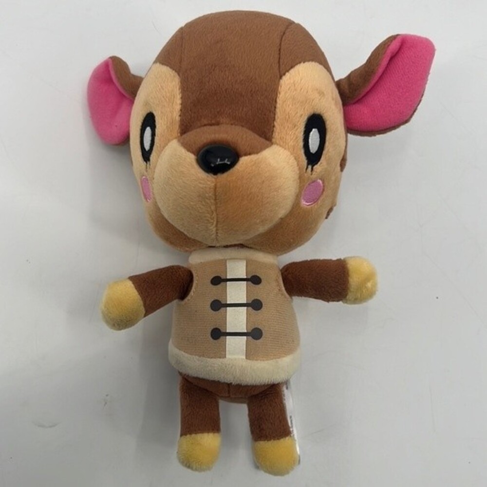 Nintendo Plush Animal Crossing Fauna 7" Deer Soft Stuffed Animal San-Ei